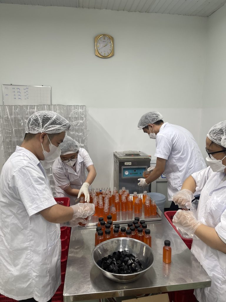 Chế biến Xốt tắc chua ngọt