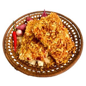 Cơm cháy tép hành phi