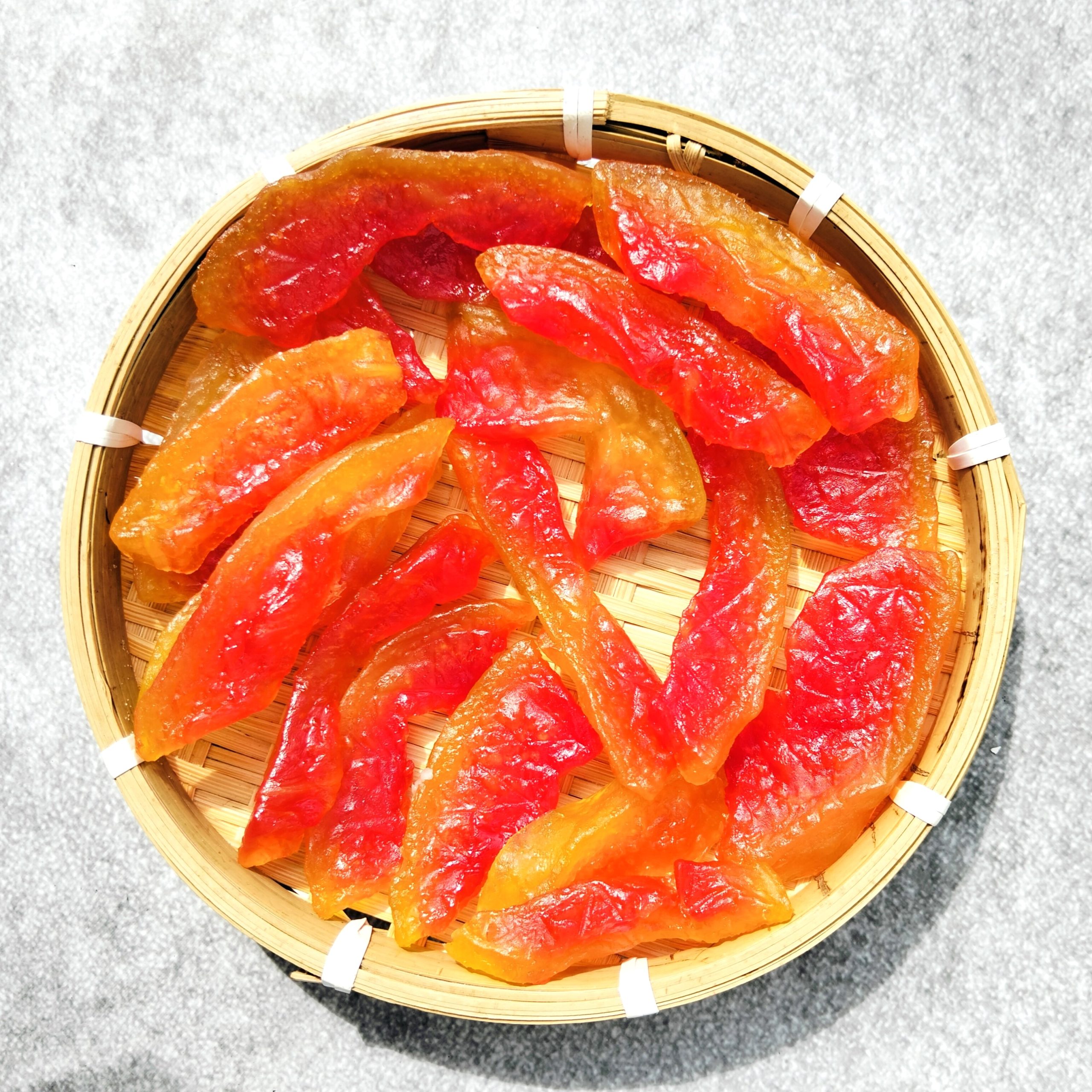 Đu đủ ruột đỏ sấy dẻo Đu đủ ruột đỏ sấy dẻo