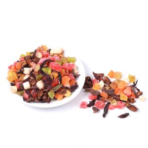 gia công cắt hạt lựu trái cây sấy dẻo