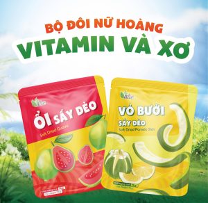 Bộ đôi trái cây sấy nữ hoàng vitamin và xơ
