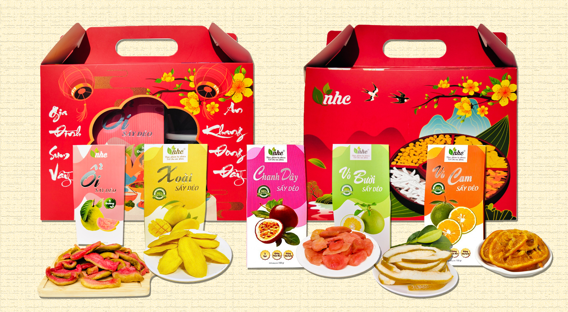 combo hộp quà Tết
